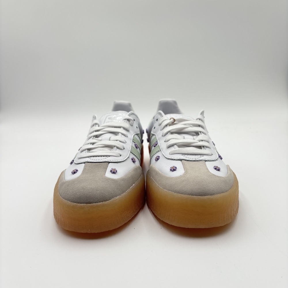 Adidas Women's Size 8 Sambae W Shoes Little Flowers JS3954 Casual Lifestyle‎ - Picture 4 of 6